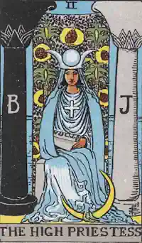 The High Priestess Tarot Card