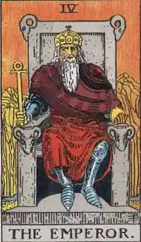 The Emperor Tarot Card