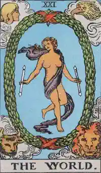 The World Tarot Card