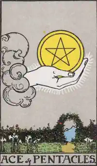 Ace of Coins Tarot Card