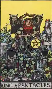 King of Coins Tarot Card